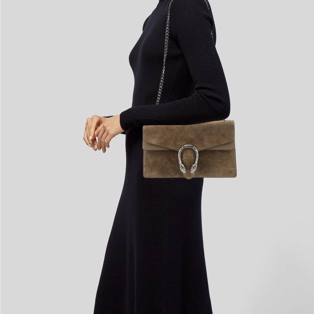 GUCCI
Suede Small Dionysus Shoulder Bag